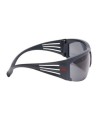 3M SF602FGAF SecureFit protective eyewear with anti-fog treated grey polycarbonate lens.