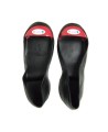 TurboToe PVC shoe covers with steel toe caps, certified CSA Z195-09.