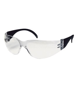 Cee Tec protective eyewear, clear polycarbonate lenses. Meets CSA for impact protection.