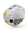 3M N95 NIOSH 42 CFR 84 approved particulate respirator. Model 8210. Protects from solids and non-oil based liquids particles.