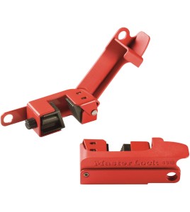 Single circuit breaker lockout for large and talls, specially designed lock for most breakers