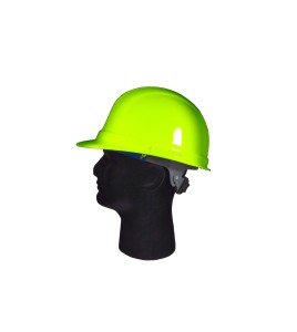 Dentec Safety Liberty hard hat CSA type 1 class E approved equipped with a swivel head suspension for flagmen