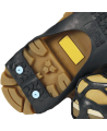 Snow and ice traction aids, for all types of flat shoes and winter boots.