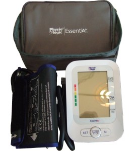 Physiologic Prisma digital blood pressure monitor (sphygmomanometer) for adults, with large backlit screen.