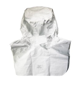 Cagoule de remplacement blanche en Tyvek® pour cagoule Allegro RA9910, taille unique, à l'unité. No. 9910-10.