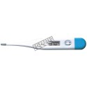 Fahrenheit oral digital thermometer with LCD screen, 5 inches (12 cm) long, battery included.