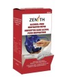 Cleaning wipe without alcohol for respiratory protection mask, 100 units by box.