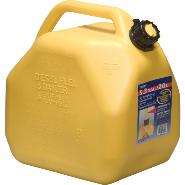 Bidons pour essence avec bec verseur 5 litres