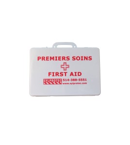 First aid kit conforming to CAN/CSA Z1220-17 low risk for 25 workers and less