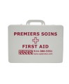 Trousse de premiers soins conforme CAN/CSA Z1220-17 risque faible pour 26 à 50 travailleurs