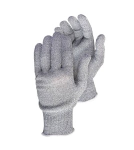 Cut-resistant A5 SureKnit® Dyneema®, Spandex & stainless steel knit touchscreen friendly glove. CFIA approved. Sold in pairs.