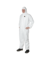 White disposable antistatic coveralls, unit