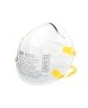 3M N95 particulate respirator for protection from solids & non-oil based liquids particles.