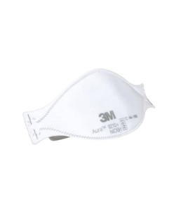 Masque respiratoire N95 de 3M pour protection contre les particules solides & liquides sans huile. Vendu par boite de 20 unités.