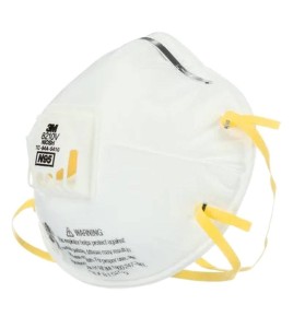 3M N95 particulate respirator with Cool Flow™ valve for protection from solids & non-oily liquids. Sold per box, 10 units/box