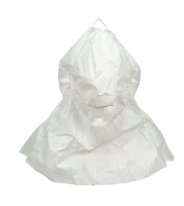 S-series polypropylene hood for respiratory protection systems in health, food and pharmaceutical sectors. Medium/large size.