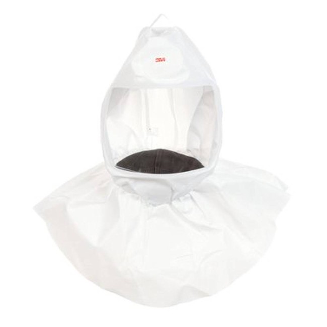 Cagoule blanche de rechange compatible avec l’arceau de tête RS950 pour protection respiratoire de série S par 3M. Taille unique