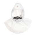 Cagoule blanche de rechange compatible avec l’arceau de tête RS950 pour protection respiratoire de série S par 3M. Taille unique