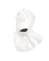 3M white polypropylene S-series spare hooded facepiece compatible with RS950 head harness for respiratory protection. One size.