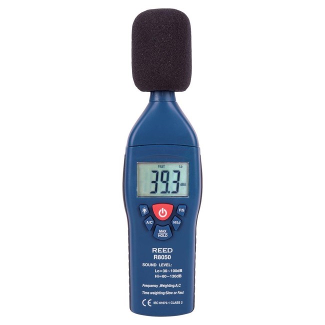 Sound level meter, hi/low measurement, type 2