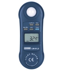 Light Meter user selectable Lux / Footcandles.