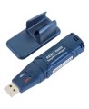 Temperature and humidity data logger with integrated USB port.