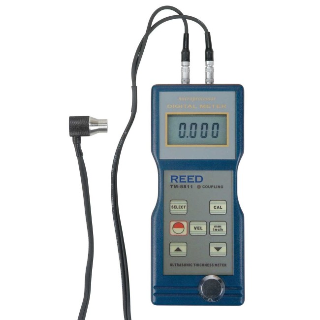 Ultrasonic Thickness Gauge for steel, cast iron, aluminum, red copper.