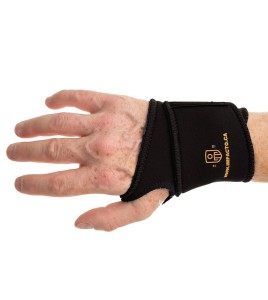 Ambidextre wrist support against carpal tunnel syndrome and tendinitis