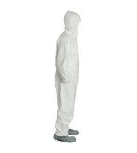 Disposable TYVEK400 coverall with hood and boot, box/25 unit