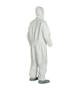 Disposable TYVEK400 coverall with hood and boot, box/25 unit