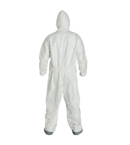 Disposable TYVEK400 coverall with hood and boot, box/25 unit