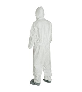 Disposable TYVEK400 coverall with hood and boot, box/25 unit