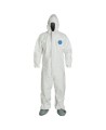 Disposable TYVEK400 coverall with hood and boot, box/25 unit