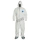 Disposable TYVEK400 coverall with hood and boot, box/25 unit