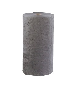 Universal absorbent roll for non-corrosive spills, 30 inches X 150 feet.