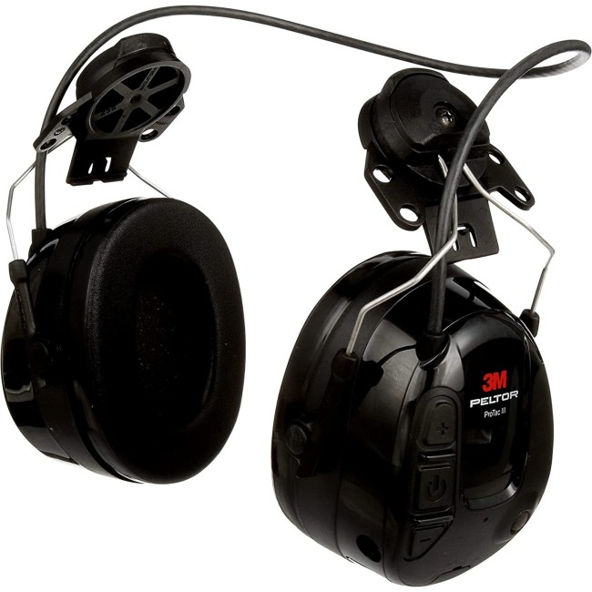 3M Protac III, hearing protection and environmental awareness, for safety helmet