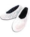 White shoes cover made of microporous with anti-slip, bt/300 unit