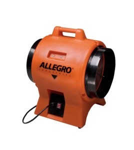 Allegro 12" diameter axial fan with molded polyethylene shell without ducting