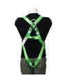 Peakwors compliance polyester safety harness, class A, one D-ring and pass-thru buckles , one size fit all..