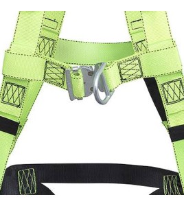 Peakworks contractor safety harness, 1 back and 1 front D-rings, mating buckles class A and L