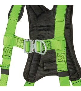 Peakworks PeakPro safety harness, 1 back and 1 front D-rings, quick release buckles, class A & L