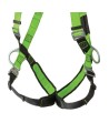 Peakworks Peakpro class A, P, full body harness equipped with 3 D-Rings, Quick-Connect buckles