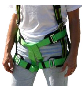 Miss Miller safety harness for womenwith 1 back D-ring and friction buckles class A