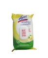 Lingettes désinfectantes 80 Lysol pour aseptiser et désinfecter des surfaces. Tuent 99.99% des microbes.