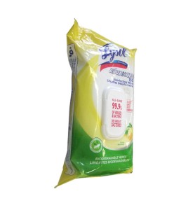 Lingettes désinfectantes 80 Lysol pour aseptiser et désinfecter des surfaces. Tuent 99.99% des microbes.