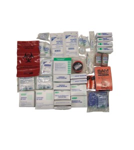 Refill content for TR02 first aid kit with a 16-types of item content