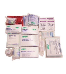 Trousse de premiers soins conforme CAN/CSA Z1220-17 pour travailleur isolé ou véhicule 5 personnes et plus