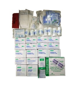 Trousse de premiers soins conforme CAN/CSA Z1220-17 risque élevé pour 26 à 50 travailleurs