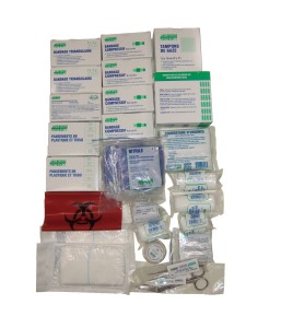 Refill content for kit TR03M kit compliant with CAN/CSA Z1220-17 for low risk 26 to 50 workers 