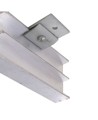 Extra durable ceiling fastener allows a closer mounting